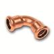Koper pers water bocht 90°