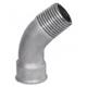 Bocht 45° binnen x buiten