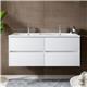 Badmeubel 120 x 45cm - 4 lades