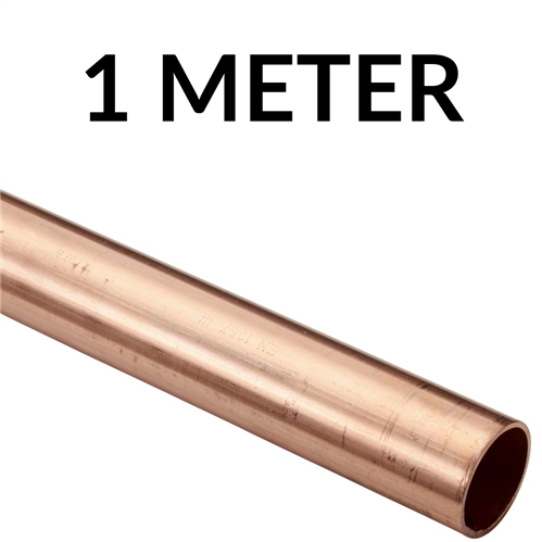 rb 10060 lengte 1m koper buis 12 ø