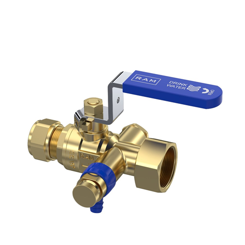 ram. 282954 watermeterkr. 3/4wartel x 22kn + aftap