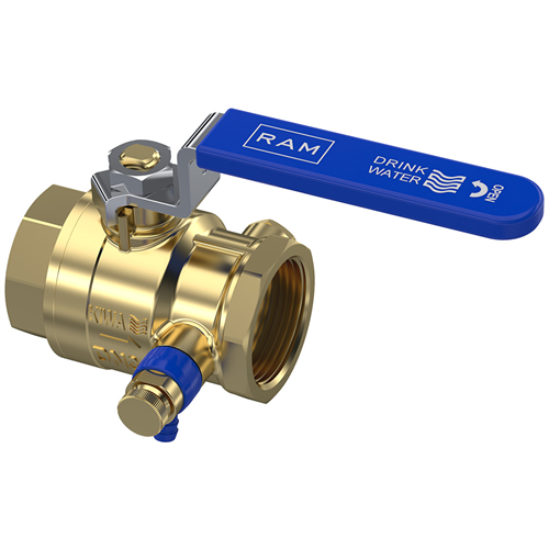 ram. 283000 kiwa kogelkr dn32 aftap 1/4 bin.dr 5/4