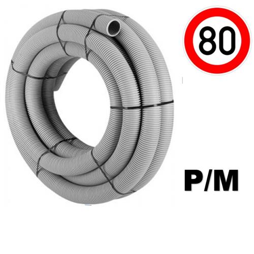 bm kunstst.rookgas flex per meter ø 80mm