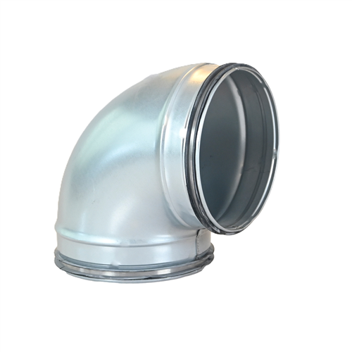 spiraliet sbku10090 bocht kort rubber 90° 100