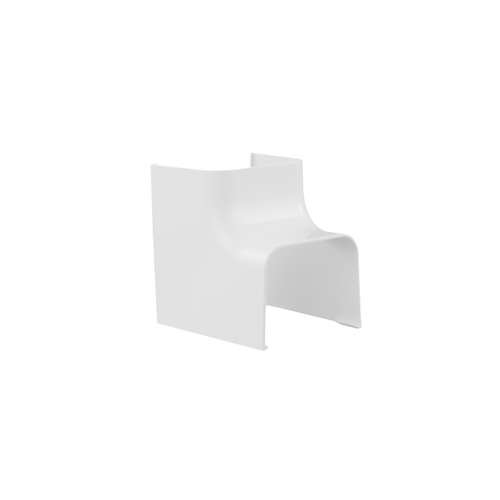 nedco 66602100 binnenbocht wit 90 x 65 mm