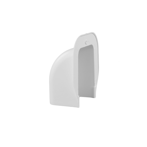 nedco 66602500 muurafdekkap wit 90 x 65 mm