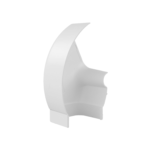 nedco 66602400 platte flexbocht wit 90 x 65mm