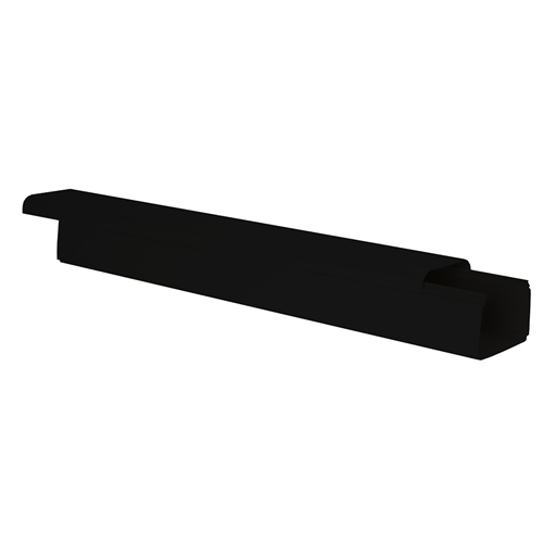 nedco 66601601 aircokanaal zwart 2m 90 x 65 mm