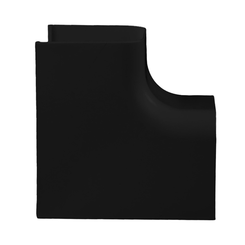 nedco 66602101 binnenbocht zwart 90 x 65 mm