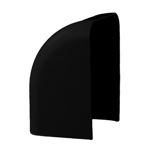 nedco 66602701 eindkap zwart 90 x 65 mm