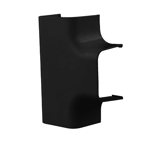 nedco 66602801 t-stuk zwart 90 x 65 mm