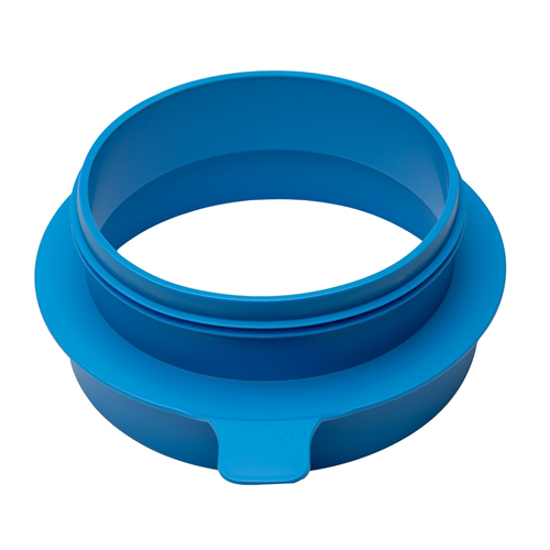 orcon 22910256 wtw blauwe  verloopflens 180x160
