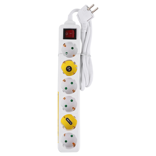 qlink 5520282 tafelcontactd 6v + schakelaar 1,5m