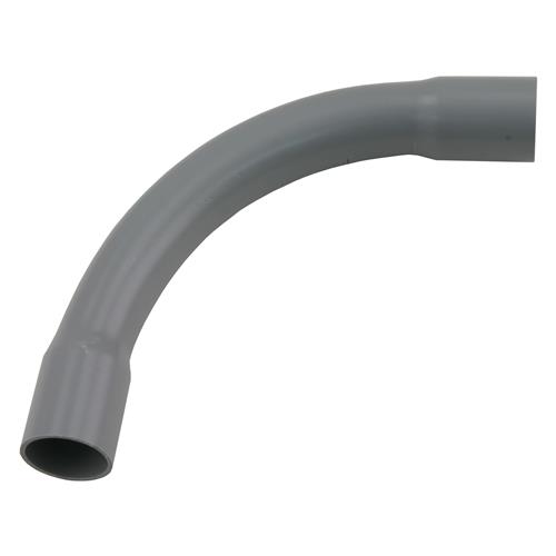 dijka 20036046 pvc bocht slagvast 19mm grijs 3/4