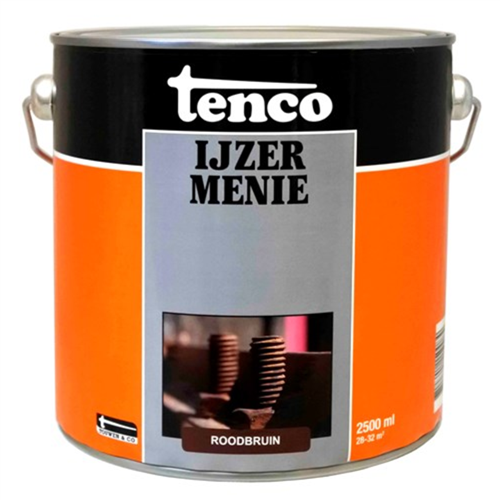 tenco 11150068 ijzermenie roodbruin 2,5L