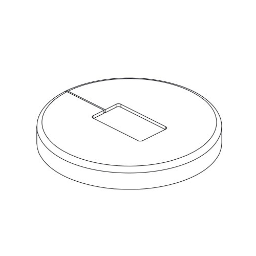 korado Z-U393 standconsole roset rond