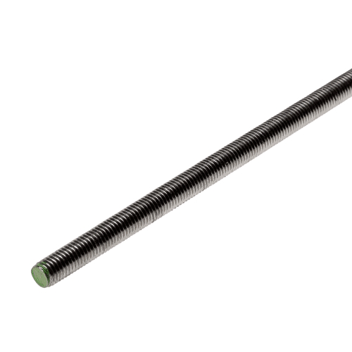 asf 81308001 draadstang rvs m8 100cm (50st) p. st