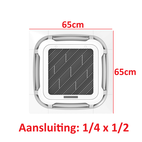 AUX cassette18000w plafond casette wit 5kw