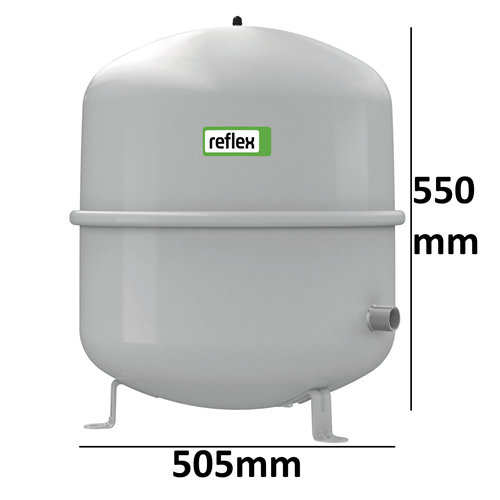 reflex 8210210 vat 80 ltr 0,5 bar