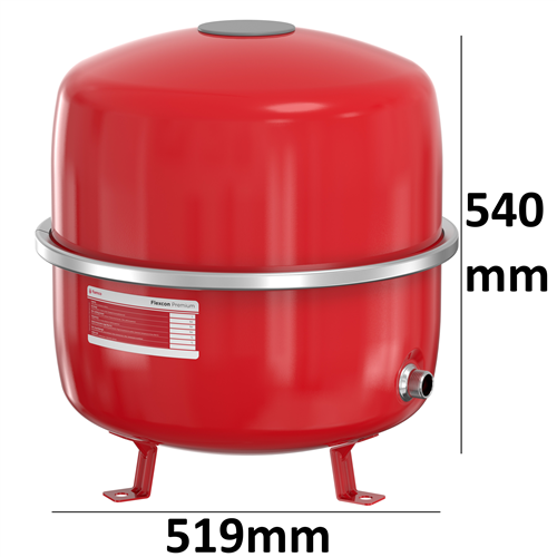 flamco 16935 flexcon vat 80 ltr 1,0 bar