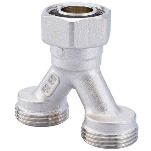 hummel 2257000801 chroom y-stuk 3/4 euro