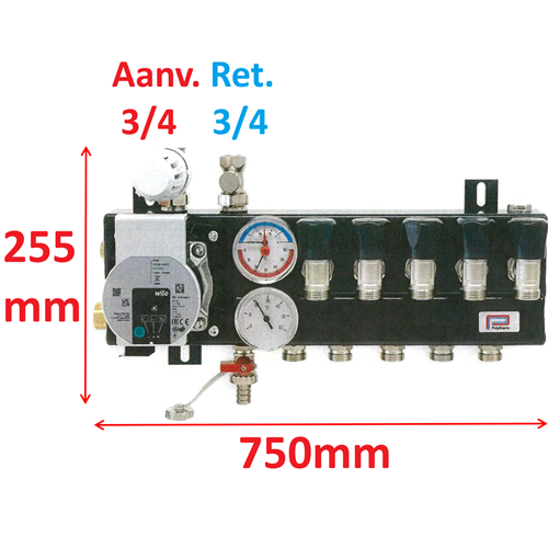 polytherm SU501011 vloerv.unit WILO ex.kopp 11gr.