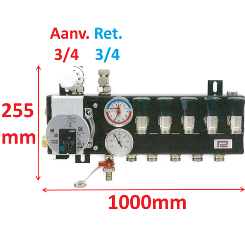 polytherm SU501016 vloerv.unit WILO ex.kopp 16gr.