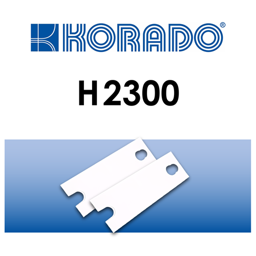 korado set zijplaat links/rechts h2300 type 20