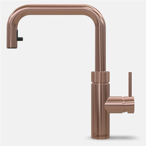 quooker FXSRCO uittrekb kraan flex square roségoud