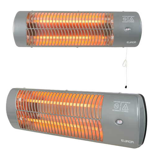 eurom 351224 badkamerstraler 1200w