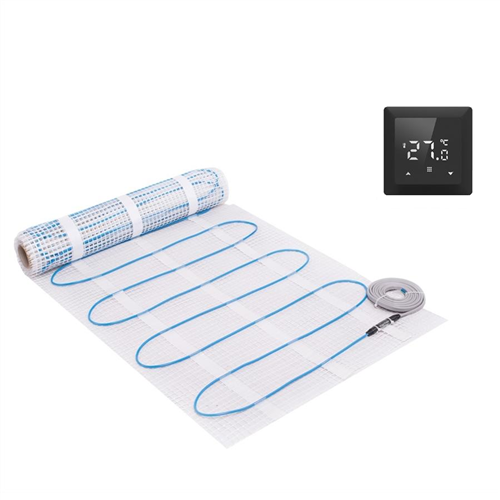 dyn 100396 elec.vlv.mat + WIFI klok zw. 450w 3m²