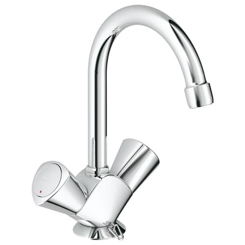 grohe 21338001 costa s wastafelkraan met ketting