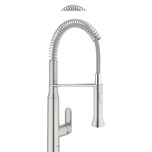 grohe 31379DC0 K7 keukenmengkr. + veer 54cm rvs