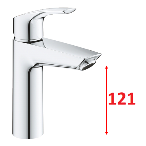 grohe 2339530E eurosmart wastafelkr coldstart glad