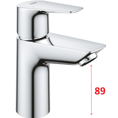 grohe 23330001 bau edge s-size wastafelkraan