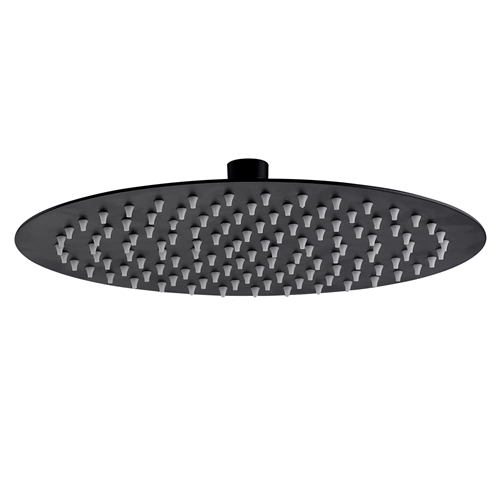aloni SH3040B regendouchekop zwart rond 40cm ø