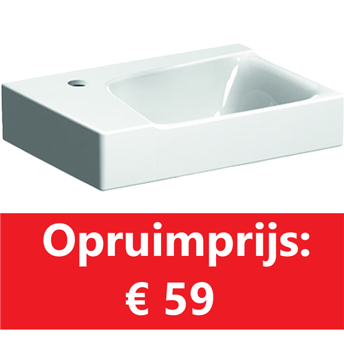 geberit 500528011 fontein xeno420 kr links 40x28cm
