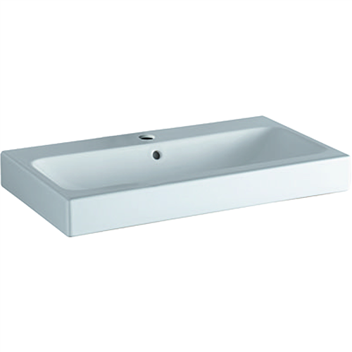 geberit 124075000 wastafel 345 ICON 75x49cm wit