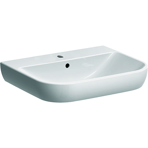 geberit 500228011 wastafel smyle 60x48cm wit