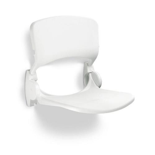 linido 2202200602 douchezit met rugl d53x48cm wit