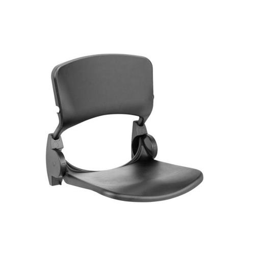 linido 2202200611 douchezit met rugl d53x48cm zw.