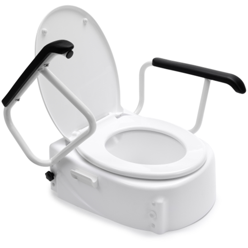 linido 10659 toiletverhoger arml. + deksel wit