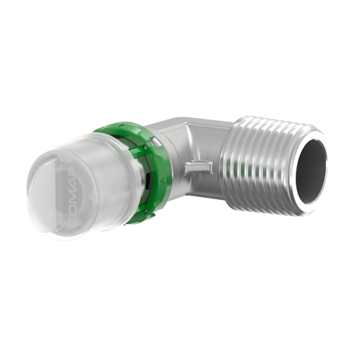 comap 7092GW2034 water pres knie buitendr. 3/4x20