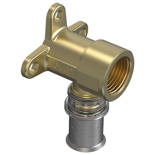 wv 4508816381 water pres muurplaat 16x3/8