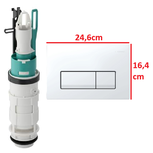 geberit 240637001 bodemventiel up200 kappa (boven)
