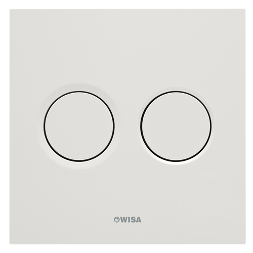 wisa 8050419601 luga pneumatisch spoeltoets wit