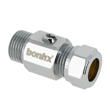 bonfix 93675 kogelkraan kiwa recht 12 x 3/8 vlak