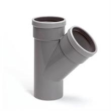 wv 1112111004 pvc manchet t spie 45° 110