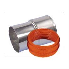 stb nadgas80 rvs aansluitbus 80ø flex incl ring