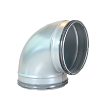 spiraliet sbku10090 bocht kort rubber 90° 100